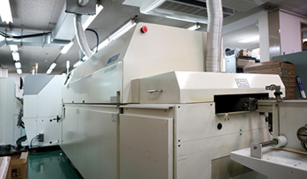 大気式リフロー炉